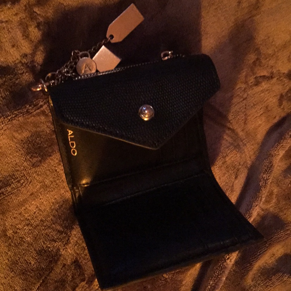Black wallet from Aldo’s